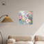 Art floral abstrait sur toile, art floral-107779346-107779359