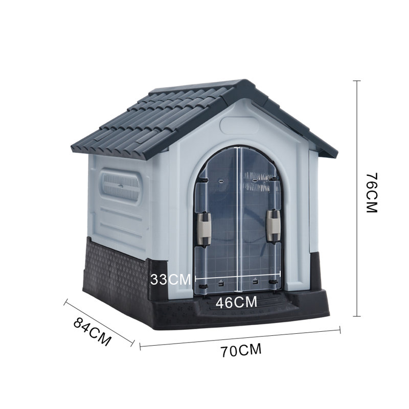 Plastic Portable Igloo Style Dog House