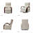 Quameir Upholstered Lift Assist Power Recliner Set of 2-1892532193