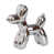 Silver Balloon Dog