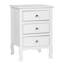 Table de chevet 3 tiroirs Belamy en brun-2091086622
