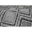 Tapis noir / gris tissé à la main de haute qualité-71851296