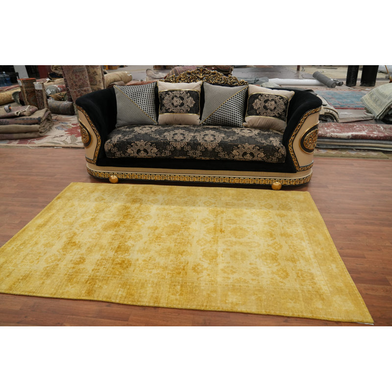 Tapis transitionnel fait à la main Oushak 5 x 8