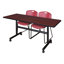 Table de nidification Nickilis, 2 chaises empilables Zeng-32668092-32668108