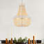 Gerde 5-Light Empire Solid Wood Bead Chandelier-461818904