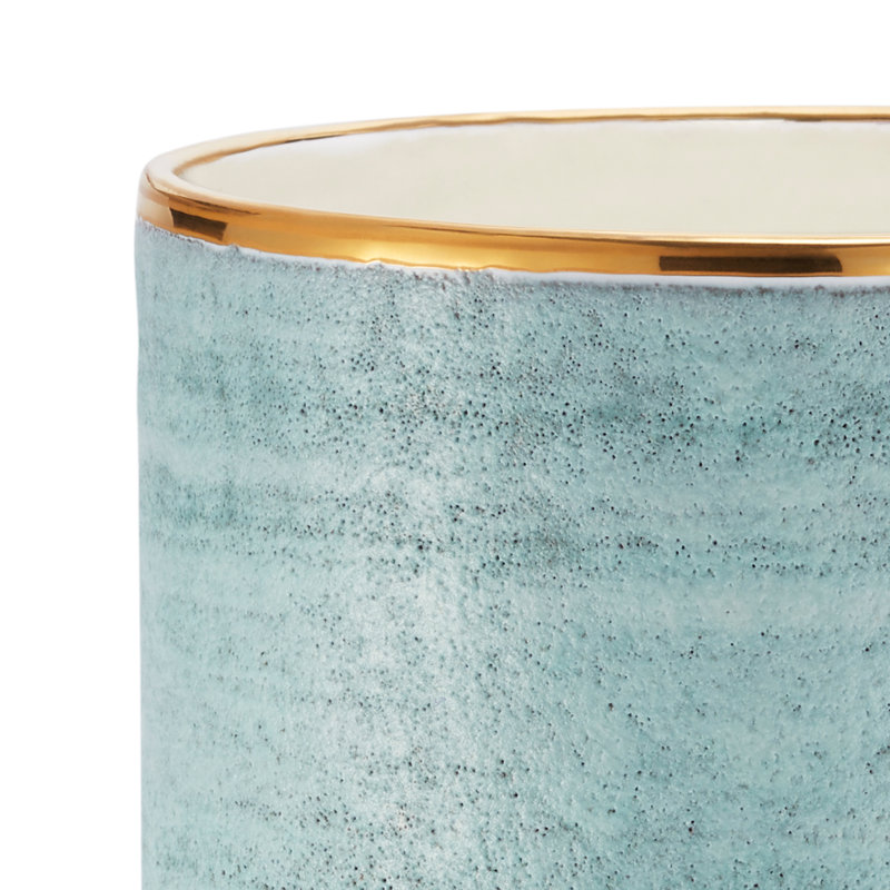 Calinda Ceramic Table Vase, Blue