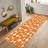 Soft Non-Woven Printed Rug Featuring an Intricately Detailed Geometric Design in Warm Earth Tones Ideal for Enhancing the Aesthetic of Any Indoor Space-114328528