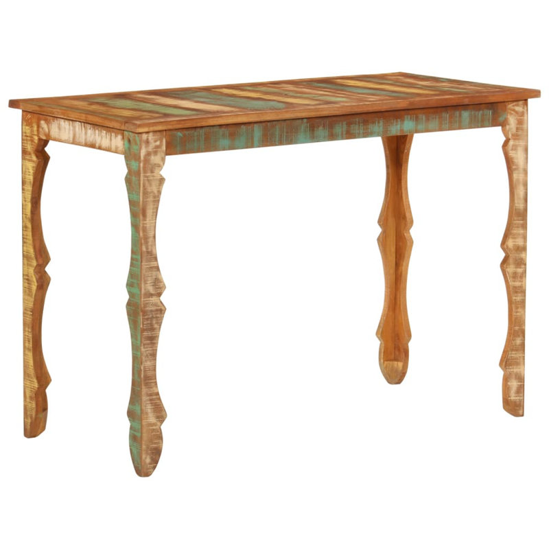 Beke Solid Wood Dining Table, 76cm H x 110cm W x 52cm D