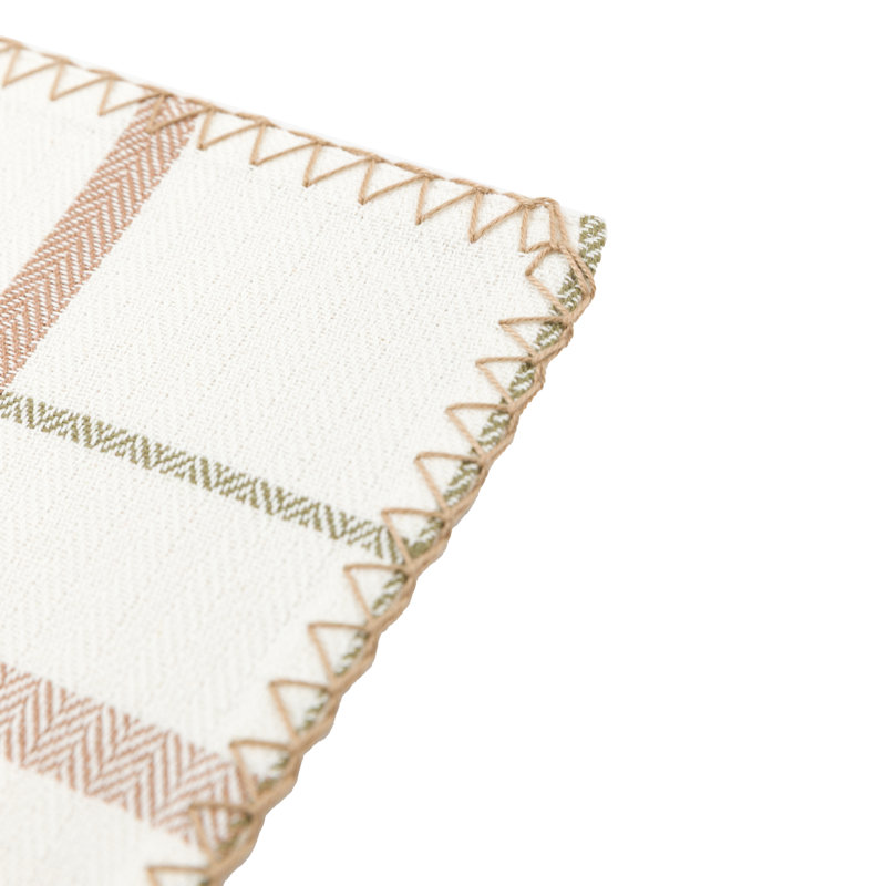 100% Cotton Plaid Placemat