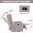 Manual Recliner Chair With Rocker And Swivel-708689787