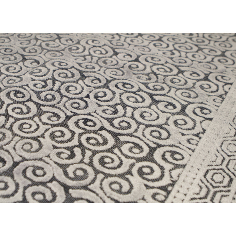 Canterbury Geometric Area Rug in Beige
