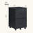 2-Drawer File Cabinet, 16.9'' Wide Locking Filing Cabinet For Home Office-1967626395