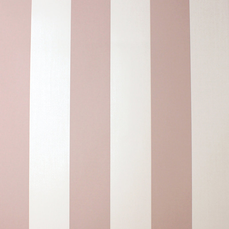 Reyr 10.5m x 53cm Textured Non-Pasted Wallpaper Roll, Pink
