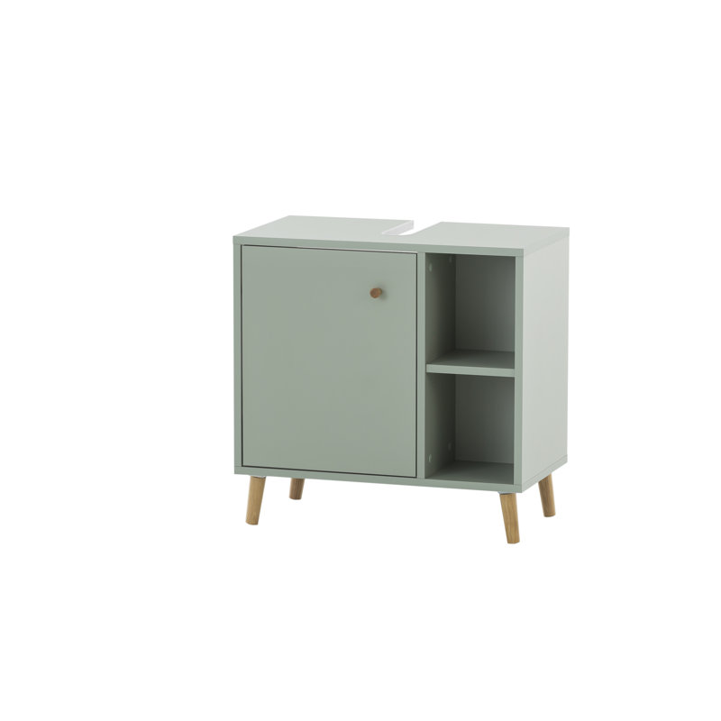 Ferris 60 x 113 cm Walden Freestanding Bathroom Cabinet, Pistachio