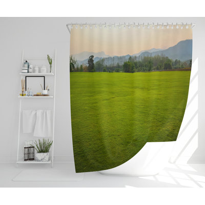 Elizbeth 13 Piece Polyester Shower Curtain Set