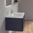 Duravit Happy D.2 Ceramic Rectangular Undermount Bathroom Sink with Overflow
