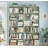 6-Tier Open Bookcase, Freestanding Tall Display Shelf for Bedroom Living Room Office, Green