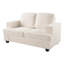 Causeuse moderne en velours