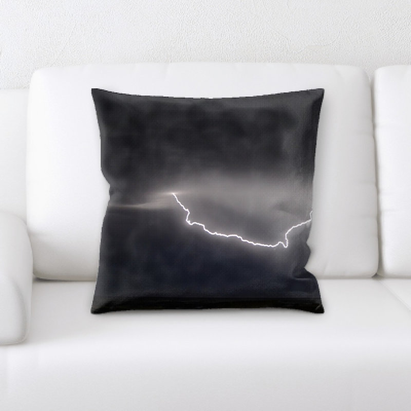 Microsuede Throw Pillow