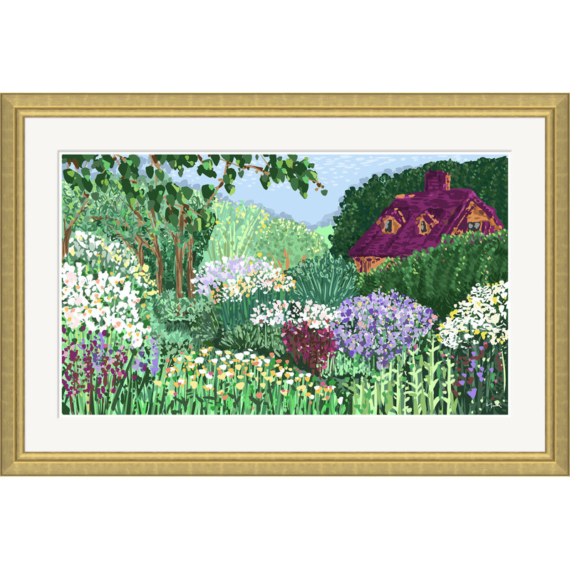 Country Garden Painting by Yuki Osada