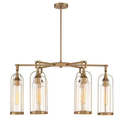 Lustre linéaire à 6 lumières YASMIN
