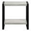 Table d'appoint, table d'appoint, table de bout, table de chevet, lampe, salon, métal stratifié, industriel-491300753