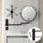 Wall Mounted 8" Makeup Mirror With×10 Magnification Makeup Mirror-977281132