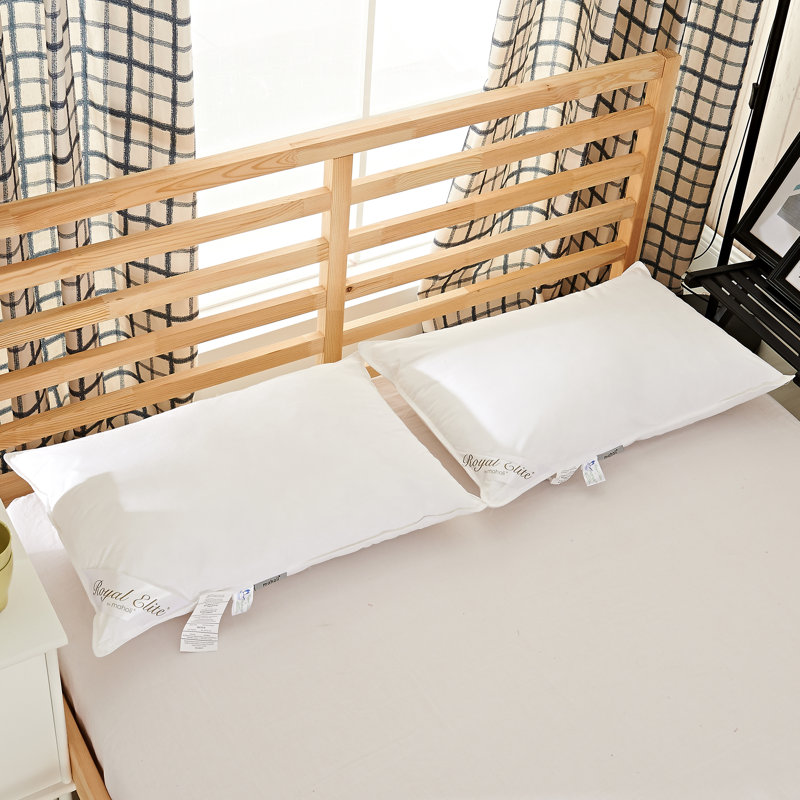 Oreiller en duvet d'oie blanche 400TC, Très grand