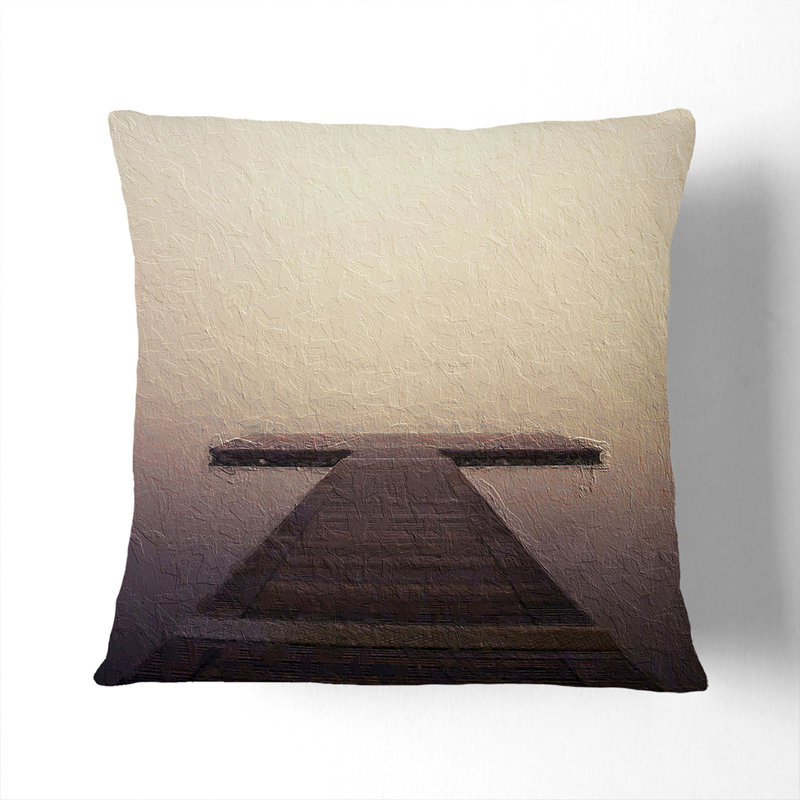 Square Throw Cushion, 55cm H x 55cm W x 20cm D