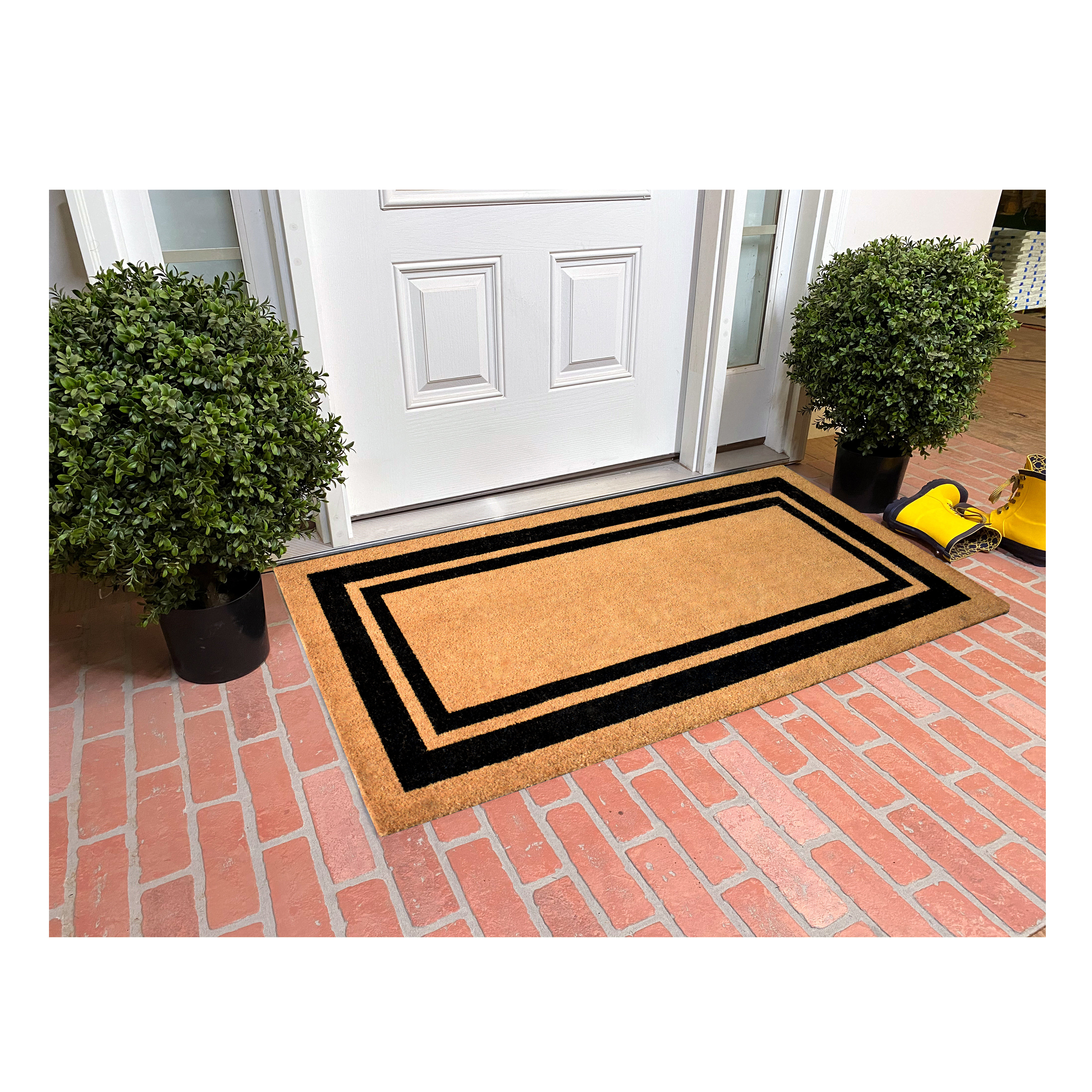 Abert Non-Slip Outdoor Door Mat Sol 72 Outdoor Mat Size: 18 W x 30 L