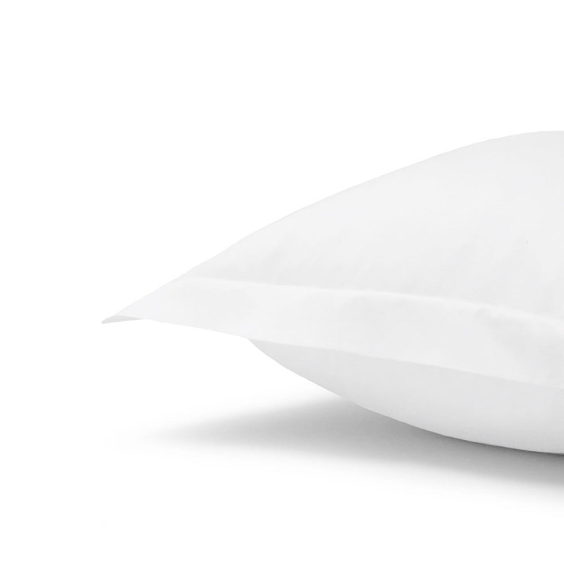 Luxurious White Cotton Sateen Queen Duvet Cover Set