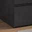 Ensemble de 2 petites commodes à 3 tiroirs, table de chevet en bois pour la chambre à coucher, armoire de rangement compacte pour table d'appoint, ensemble de 2 pièces pour placard, bureau personnel, vestibule, vestibule multi-espaces