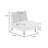 Blush Pink Sectional Living Room Furniture, 5Pcs Modular With & Chairs Sectional, Chairs, Soft Fabric Cushions-2130179508