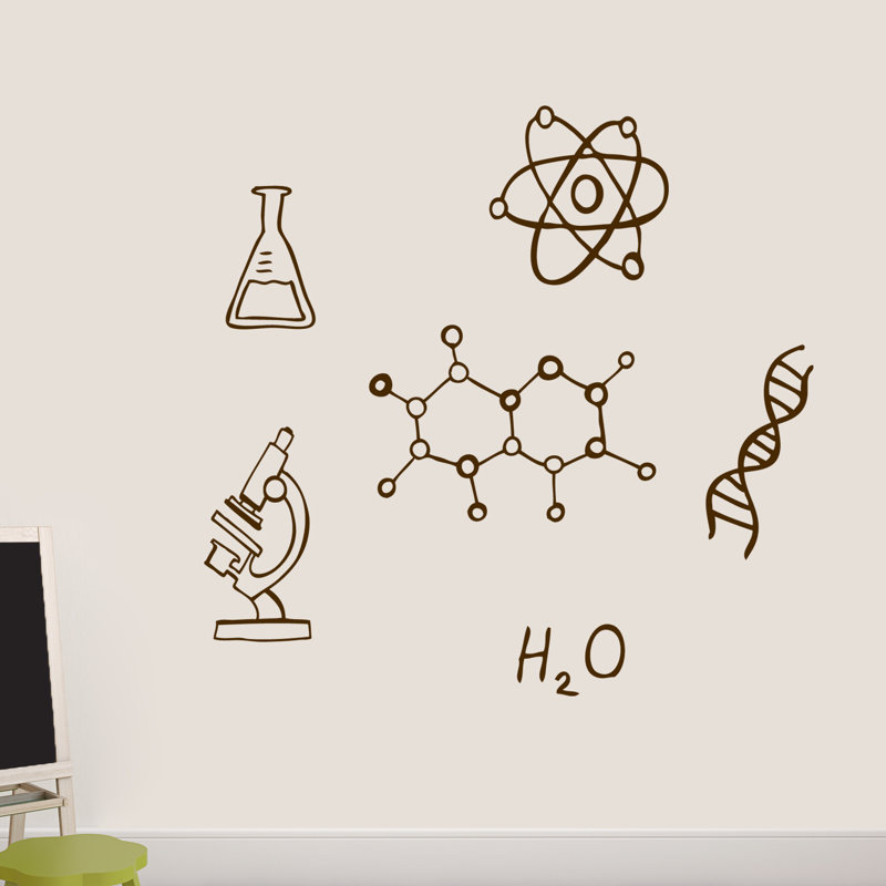 Adhésif décoratif chimie, Brun chocolat