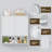 Dorset 21.85''W X 26''H Wall Mounted Bathroom Cabinet, Bathroom Storage Cabinet With Two Doors, Adjustable Shelves, Open Shelf-1530118629