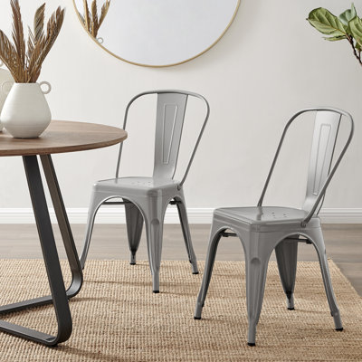 Honora Queen Anne Back Stacking Side Chair