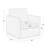 Benten Upholstered Swivel Armchair-165201072
