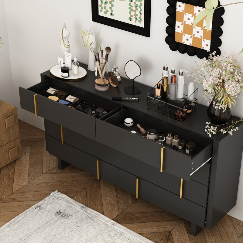 Commode à huit tiroirs de conception moderne