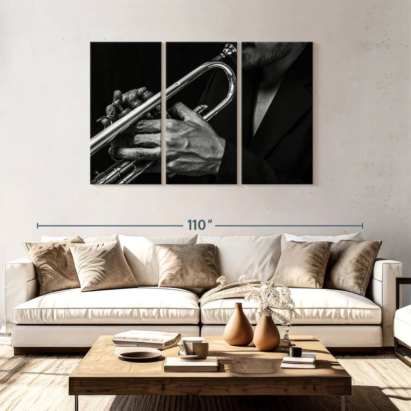 Abarca Trumpet Symphony, H 48 po x l 74 po