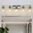 4-Light Bathroom Vanity Light with Clear Glass Shades for Vanity Mirror, Bathroom, or Bedroom-233754100-233754097