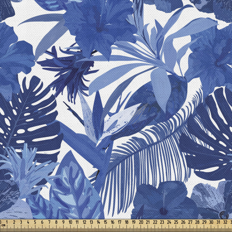 Tissu Ambesonne Philodendron, l 58 po x L 180 po