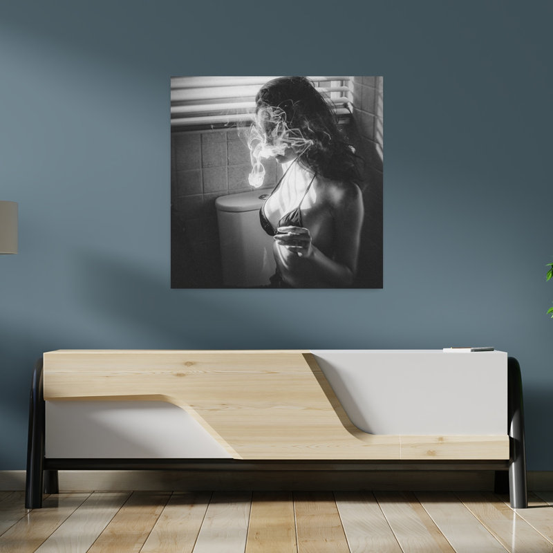 Art contemporain Portrait contemporain, H 36 po x l 36 po