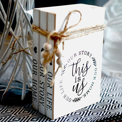Livre de décoration en bois Home