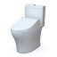 Aquia® Dual-Flush Elongated Bidet Toilet with Tornado Flush (Seat Included)