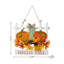 Patch en bois 14 po avec porte florale
