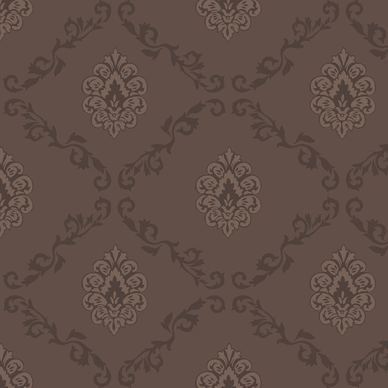 Rouleau de papier peint 114,5 pi Theobald, Espresso