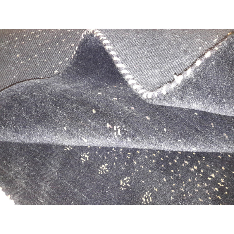Noahanthony Polka Dots Area Rug in Black
