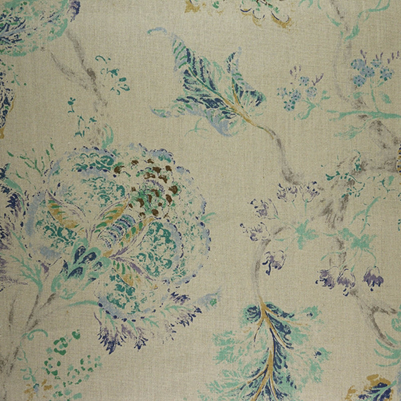 Wesco Lo and Behold Fabric, Lagoon