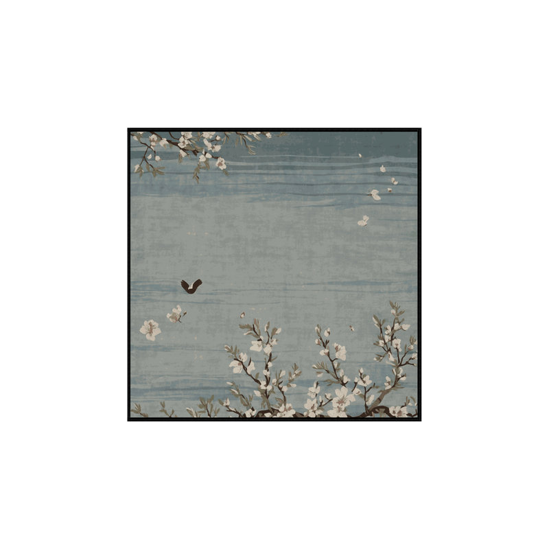 Tapis gris soyeux et moelleux, Carré 7 pi