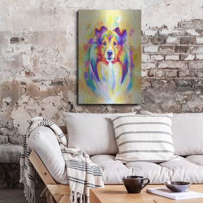 " Pop Art Shetland Sheepdog " by Furbaby Affiliates